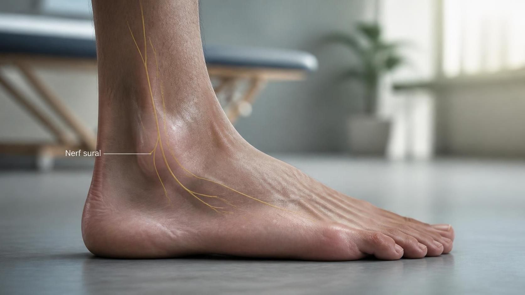 découvrez les causes de la douleur latérale du pied et comprenez comment le nerf sural influence cette sensation pour mieux soulager vos douleurs.