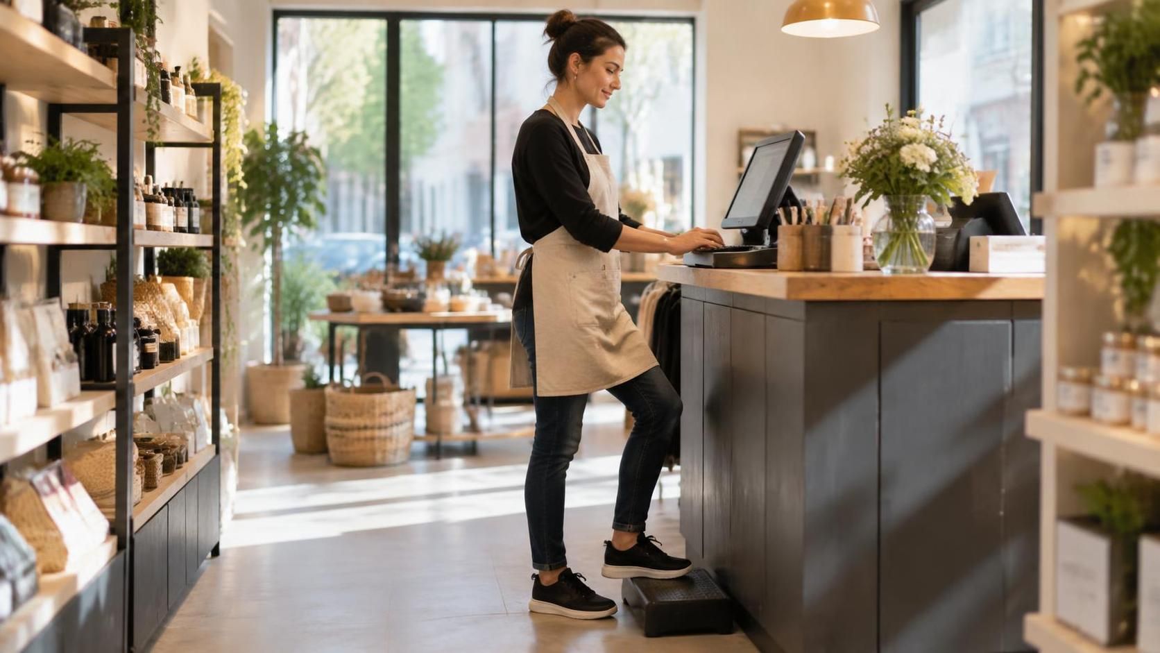 découvrez comment le travail prolongé en position debout peut favoriser ou aggraver une épine calcanéenne, et quels facteurs peuvent soulager la douleur au talon.