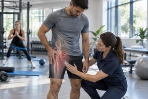 Comprendre et Prévenir les Blessures à l’Aine : Causes, Symptômes et Traitements